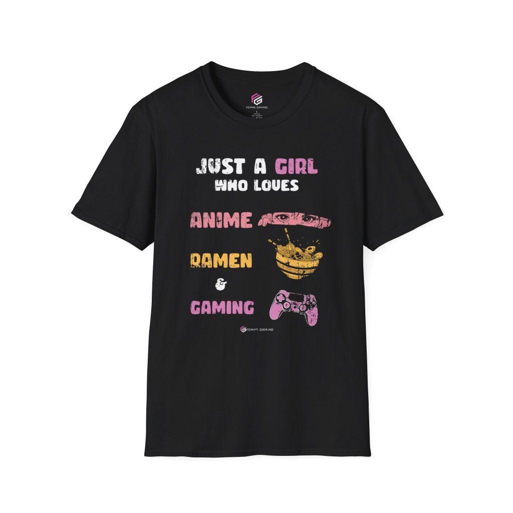 Anime, Ramen, Gaming Unisex T-Shirt