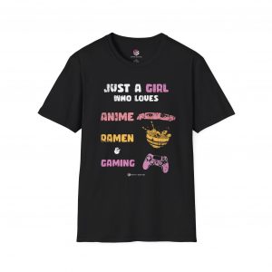 Anime, Ramen, Gaming Unisex T-Shirt