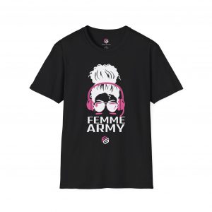 Pink Femme Army Unisex T-Shirt