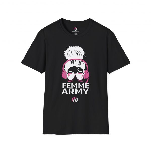 Pink Femme Army Unisex T-Shirt
