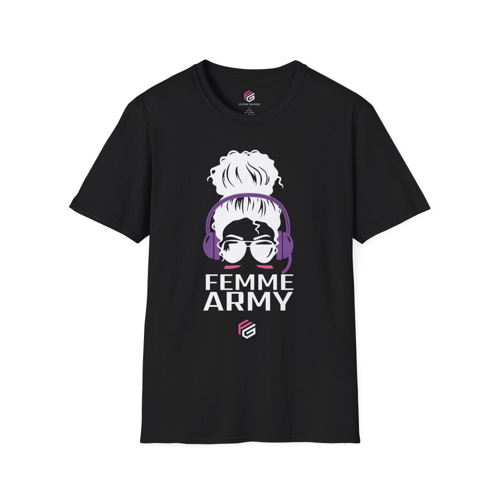 Purple Femme Army Unisex T-Shirt