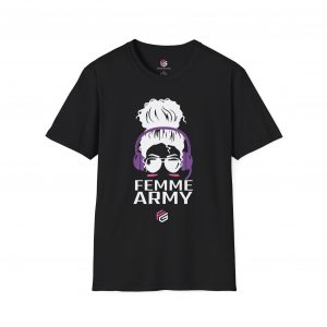 Purple Femme Army Unisex T-Shirt