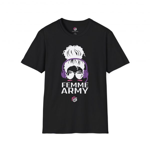 Purple Femme Army Unisex T-Shirt
