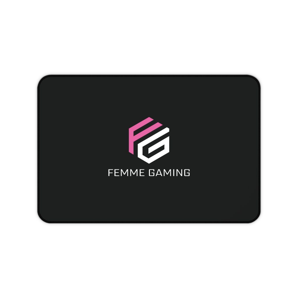 Femme Gaming Desk Mat