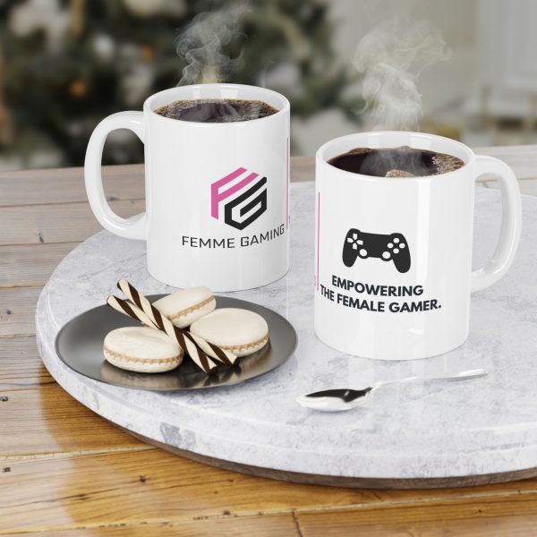 Femme Gaming Ceramic Mug - Image 4