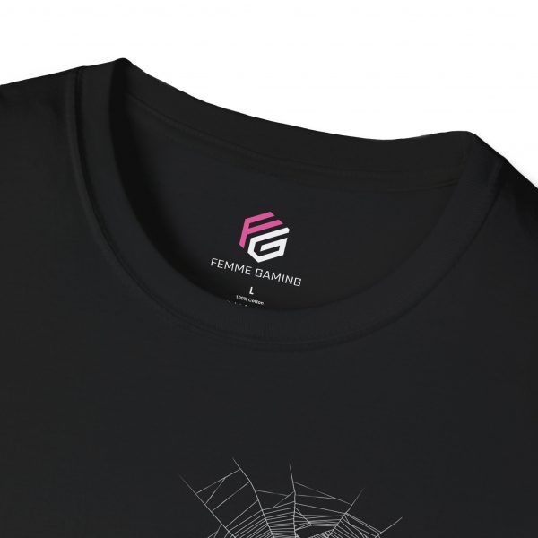 Halloween Femme Gaming Unisex T-Shirt - Image 4