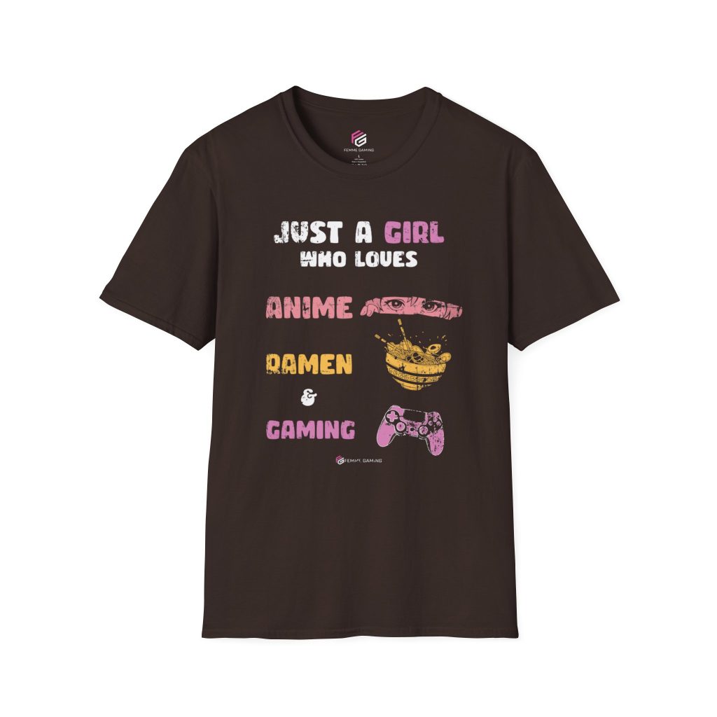 Anime, Ramen, Gaming Unisex T-Shirt (8 Colors)